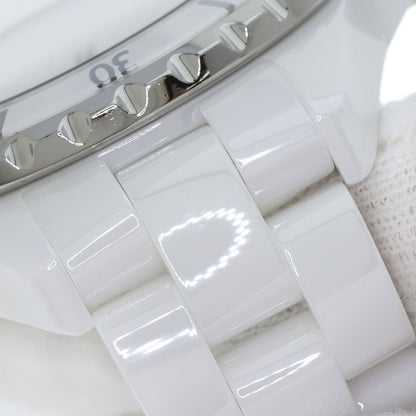 CHANEL J12 1.3 "White Ceramic Watches H0968 Ceramic/Ceramic Ladies