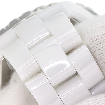 CHANEL J12 1.3 "White Ceramic Watches H0968 Ceramic/Ceramic Ladies