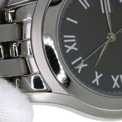 GUCCI Round face Watches 5500M Stainless Steel/Stainless Steel mens