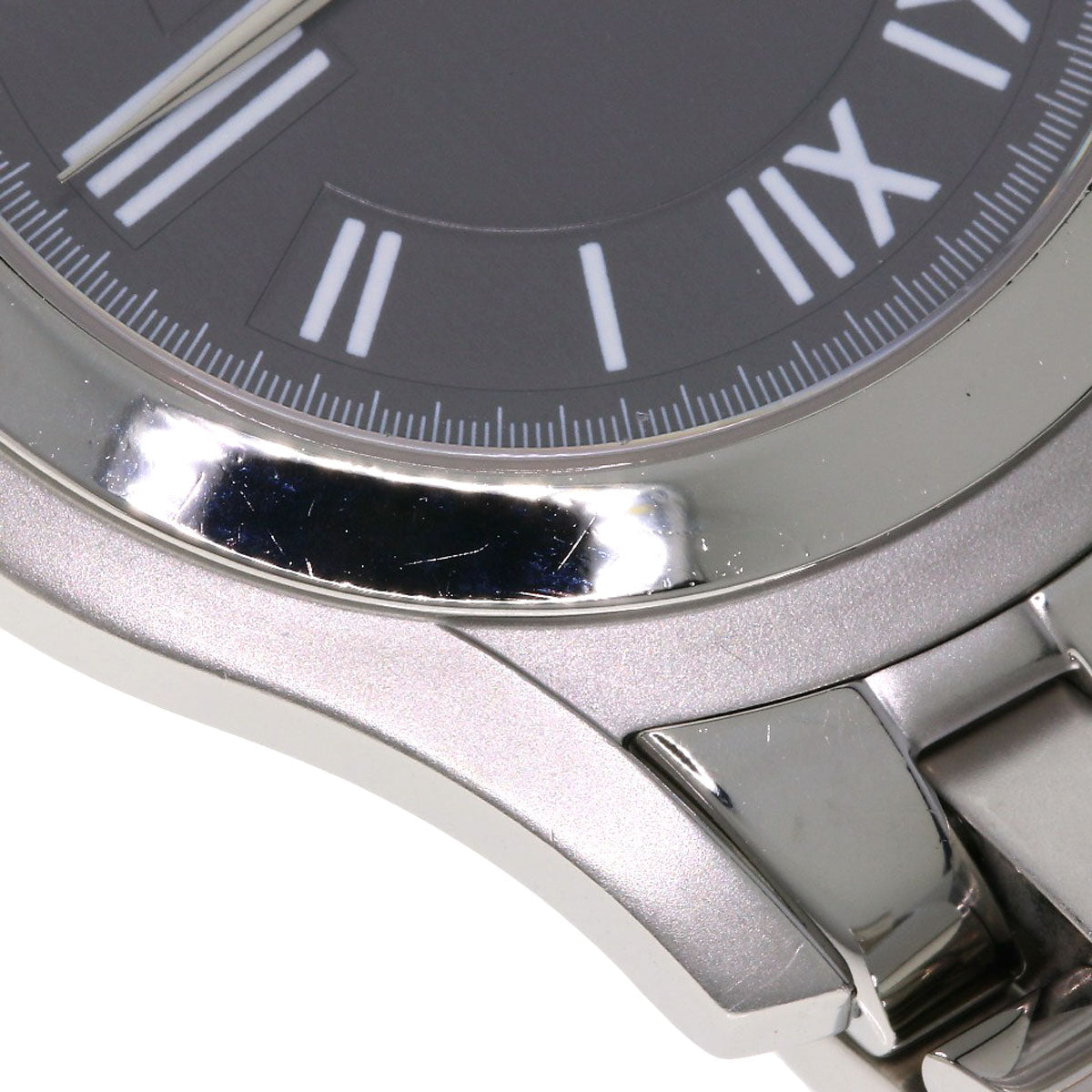 GUCCI Round face Watches 5500M Stainless Steel/Stainless Steel mens