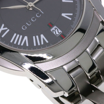 GUCCI Round face Watches 5500M Stainless Steel/Stainless Steel mens