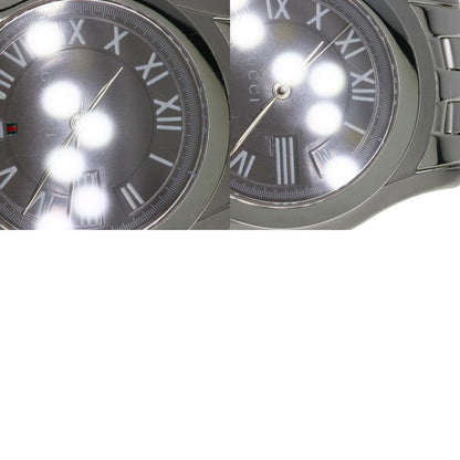 GUCCI Round face Watches 5500M Stainless Steel/Stainless Steel mens