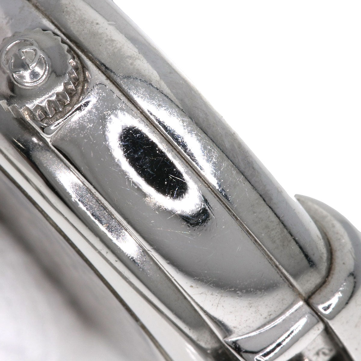 GUCCI Round face Watches 1400L Stainless Steel/Stainless Steel Ladies