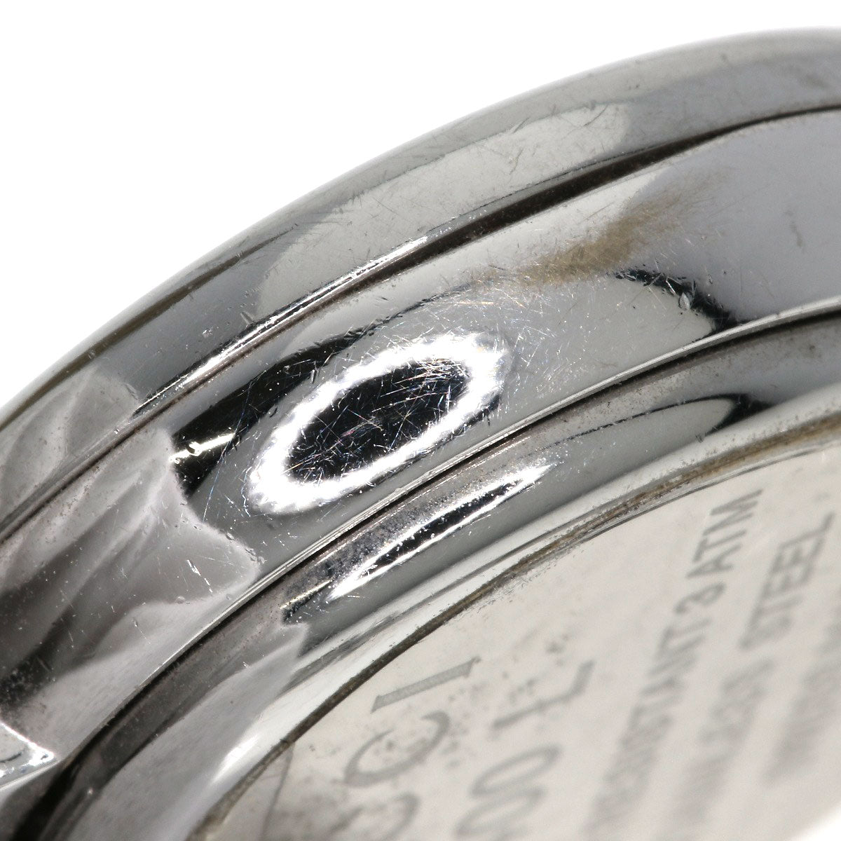 GUCCI Round face Watches 1400L Stainless Steel/Stainless Steel Ladies