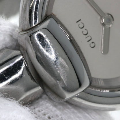 GUCCI Round face Watches 1400L Stainless Steel/Stainless Steel Ladies