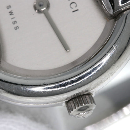GUCCI Round face Watches 1400L Stainless Steel/Stainless Steel Ladies