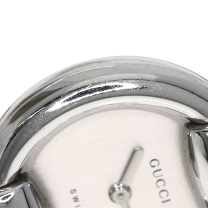 GUCCI Round face Watches 1400L Stainless Steel/Stainless Steel Ladies