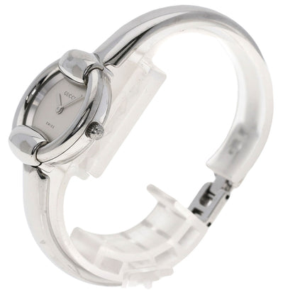GUCCI Round face Watches 1400L Stainless Steel/Stainless Steel Ladies