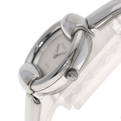 GUCCI Round face Watches 1400L Stainless Steel/Stainless Steel Ladies