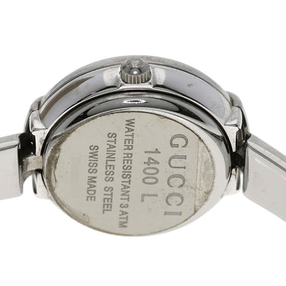 GUCCI Round face Watches 1400L Stainless Steel/Stainless Steel Ladies