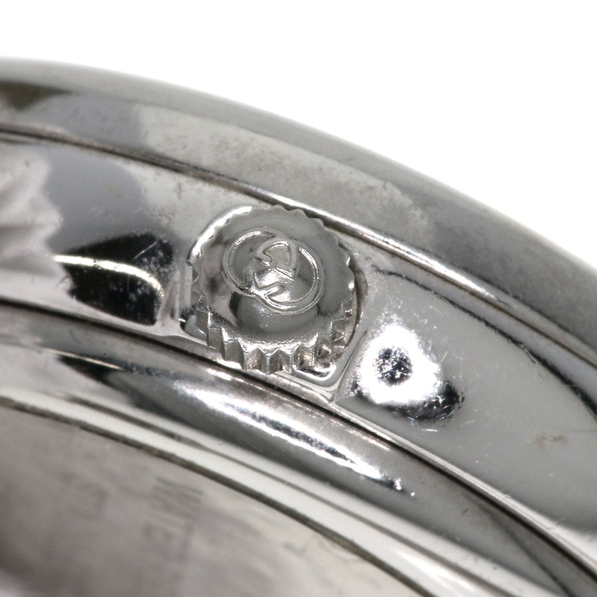 GUCCI Round face Watches 1400L Stainless Steel/Stainless Steel Ladies