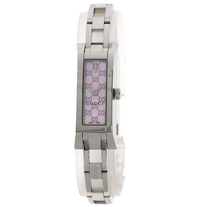 GUCCI Square face Watches YA110 Stainless Steel/Stainless Steel Ladies