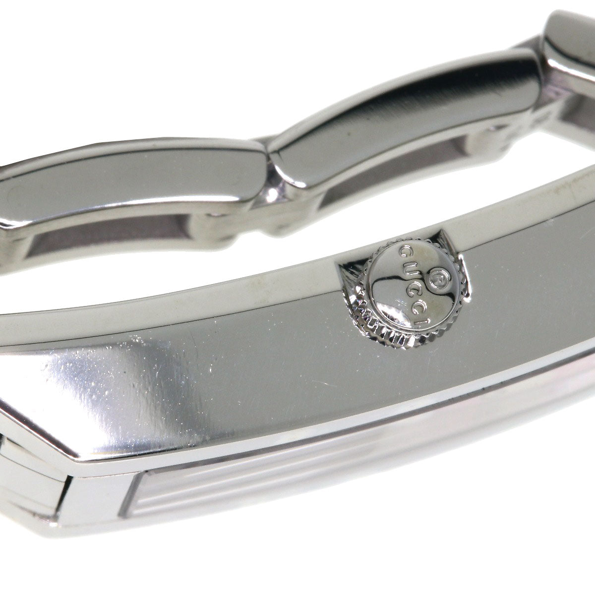 GUCCI Square face Watches YA110 Stainless Steel/Stainless Steel Ladies