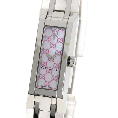 GUCCI Square face Watches YA110 Stainless Steel/Stainless Steel Ladies