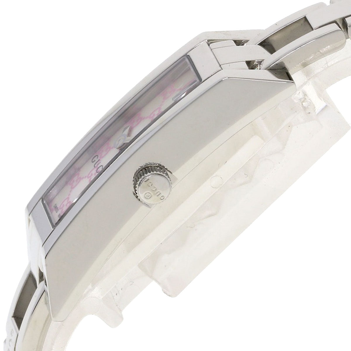 GUCCI Square face Watches YA110 Stainless Steel/Stainless Steel Ladies