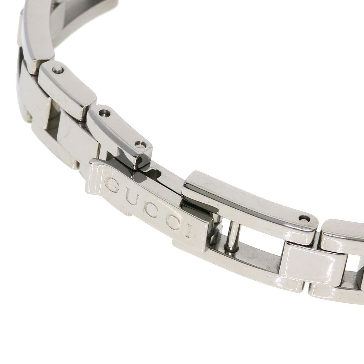 GUCCI Square face Watches YA110 Stainless Steel/Stainless Steel Ladies