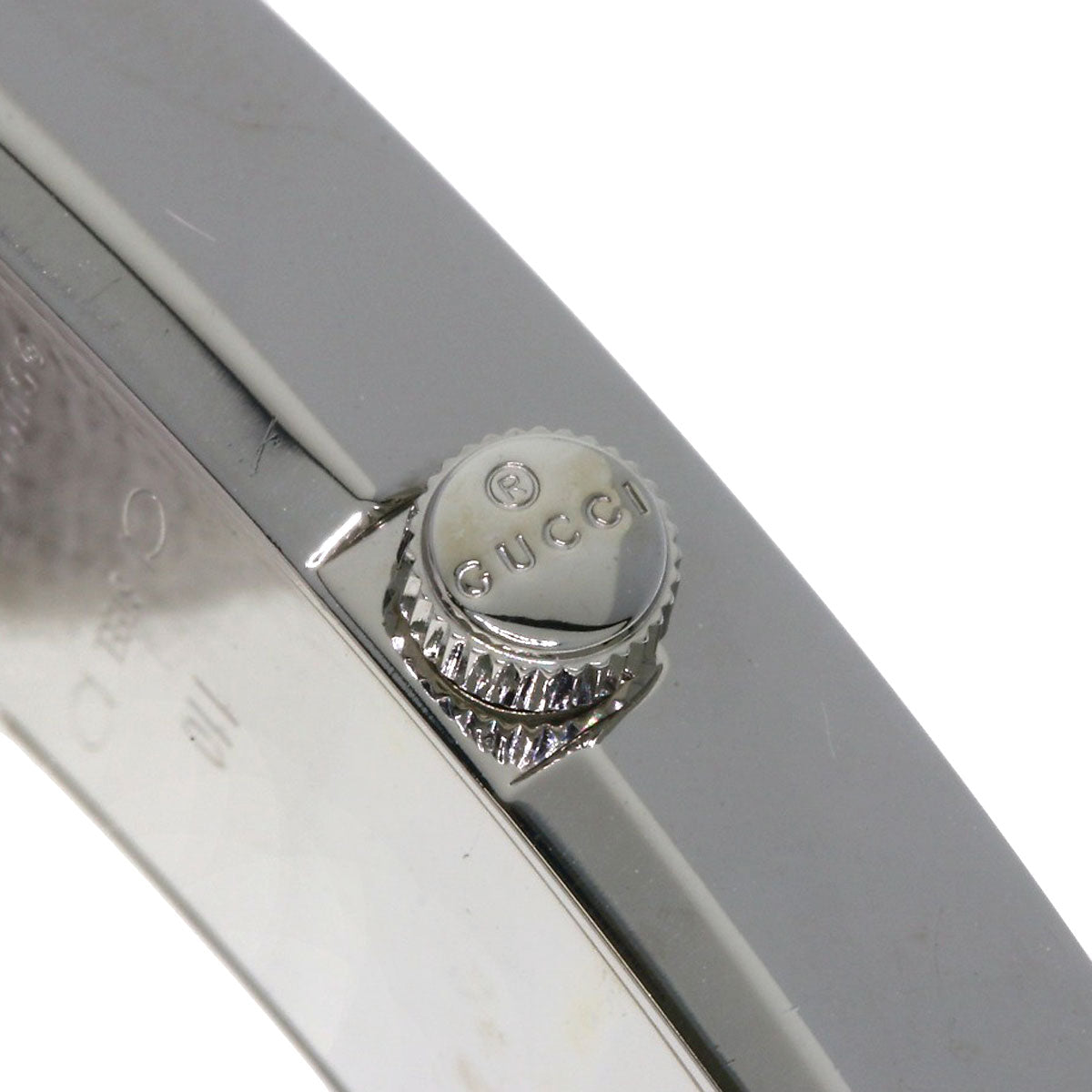 GUCCI Square face Watches YA110 Stainless Steel/Stainless Steel Ladies