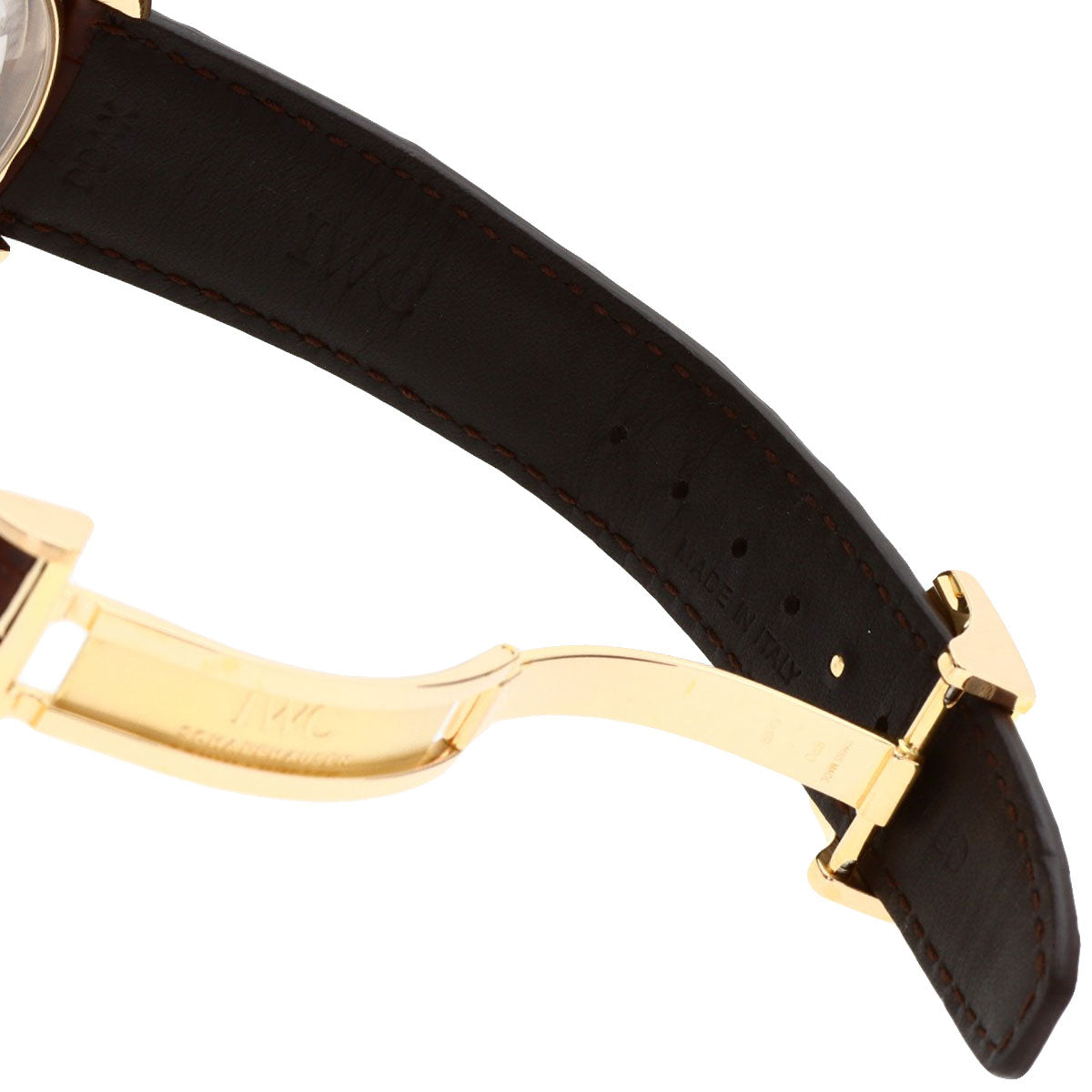 IWC Portuguese 7-day power reserve Watches IW500702 K18 Pink Gold/Leather mens