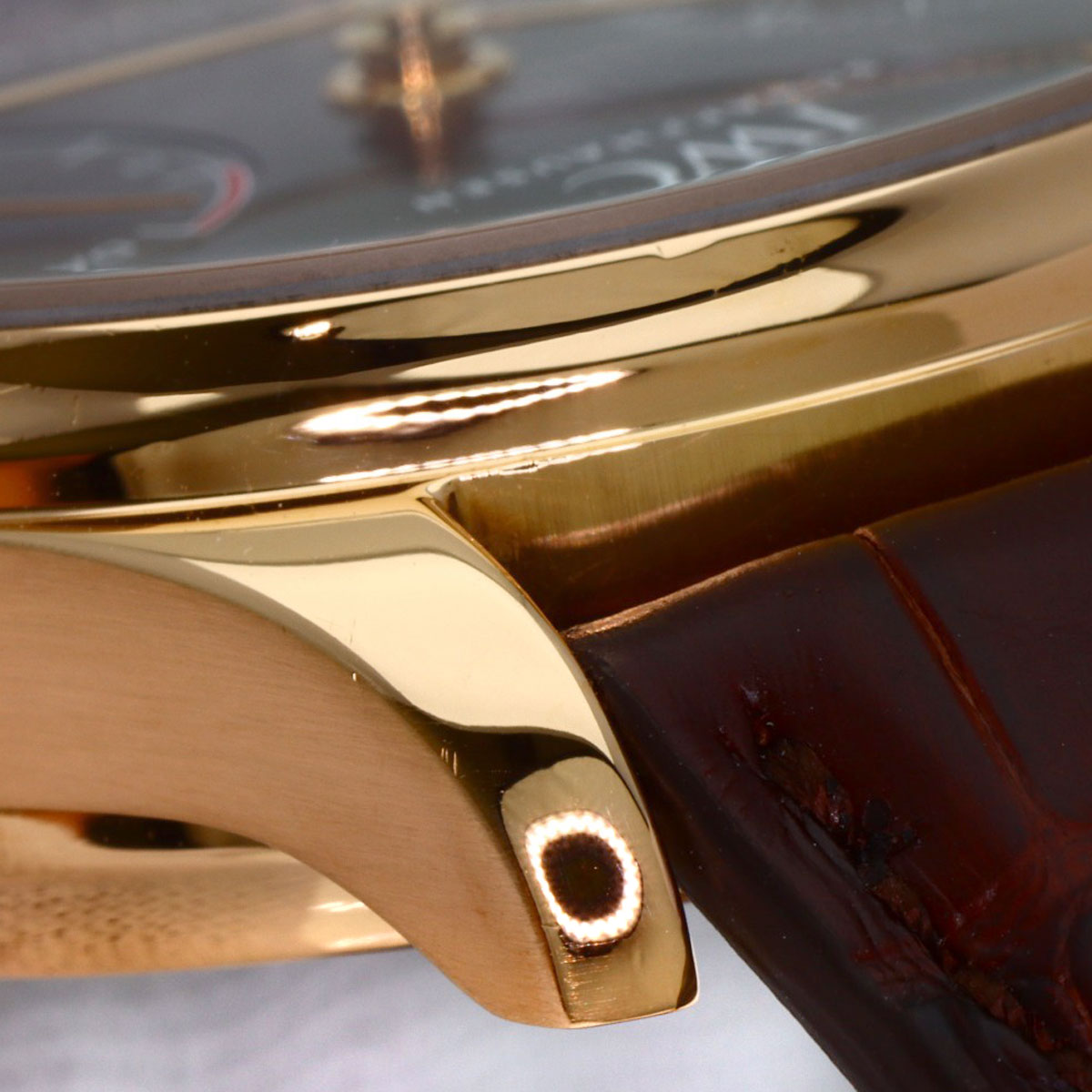 IWC Portuguese 7-day power reserve Watches IW500702 K18 Pink Gold/Leather mens