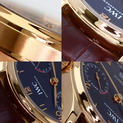 IWC Portuguese 7-day power reserve Watches IW500702 K18 Pink Gold/Leather mens