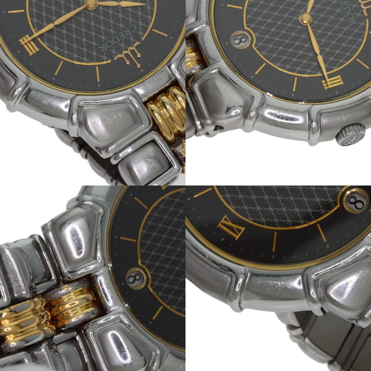 SEIKO CREDOR Entrata Watches 9579-6000 Stainless Steel/SSxGP mens