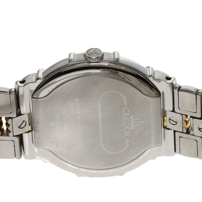 SEIKO CREDOR Entrata Watches 9579-6000 Stainless Steel/SSxGP mens