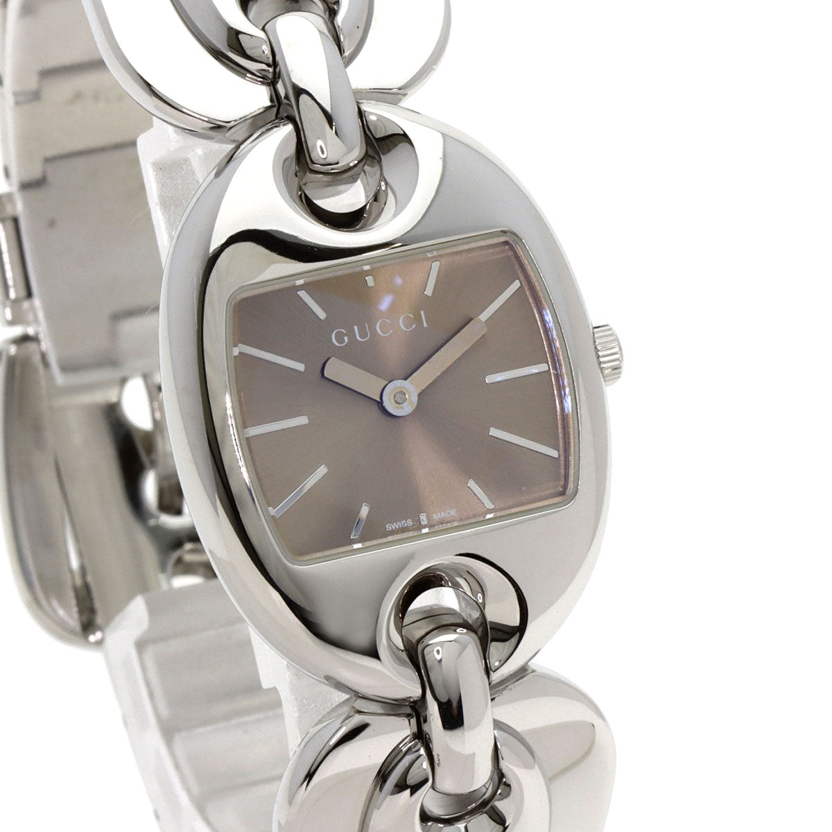 GUCCI Marina Chain Watches YA121.5 Stainless Steel/Stainless Steel Ladies