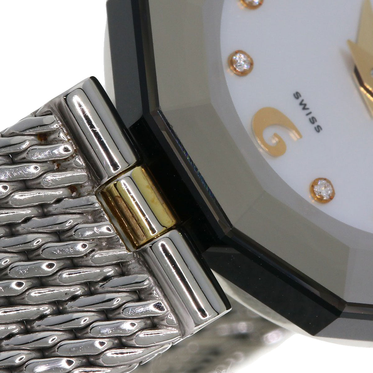 CENTURY Prime Time 8P Diamond Watches Stainless Steel/Stainless Steel Ladies