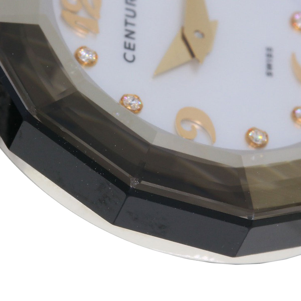 CENTURY Prime Time 8P Diamond Watches Stainless Steel/Stainless Steel Ladies