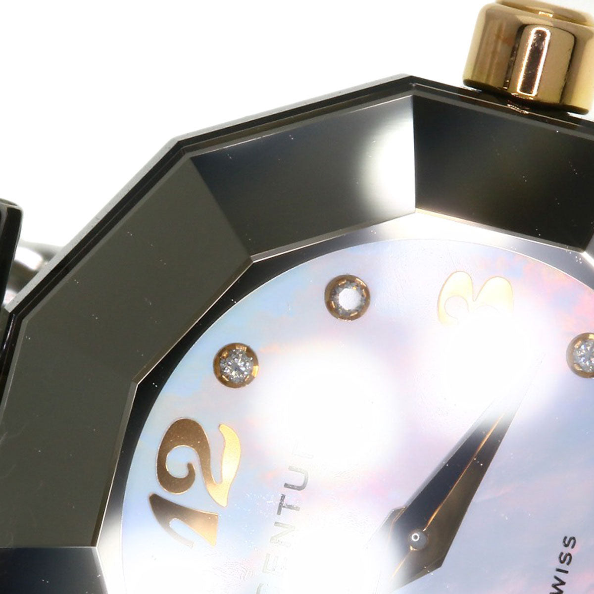 CENTURY Prime Time 8P Diamond Watches Stainless Steel/Stainless Steel Ladies