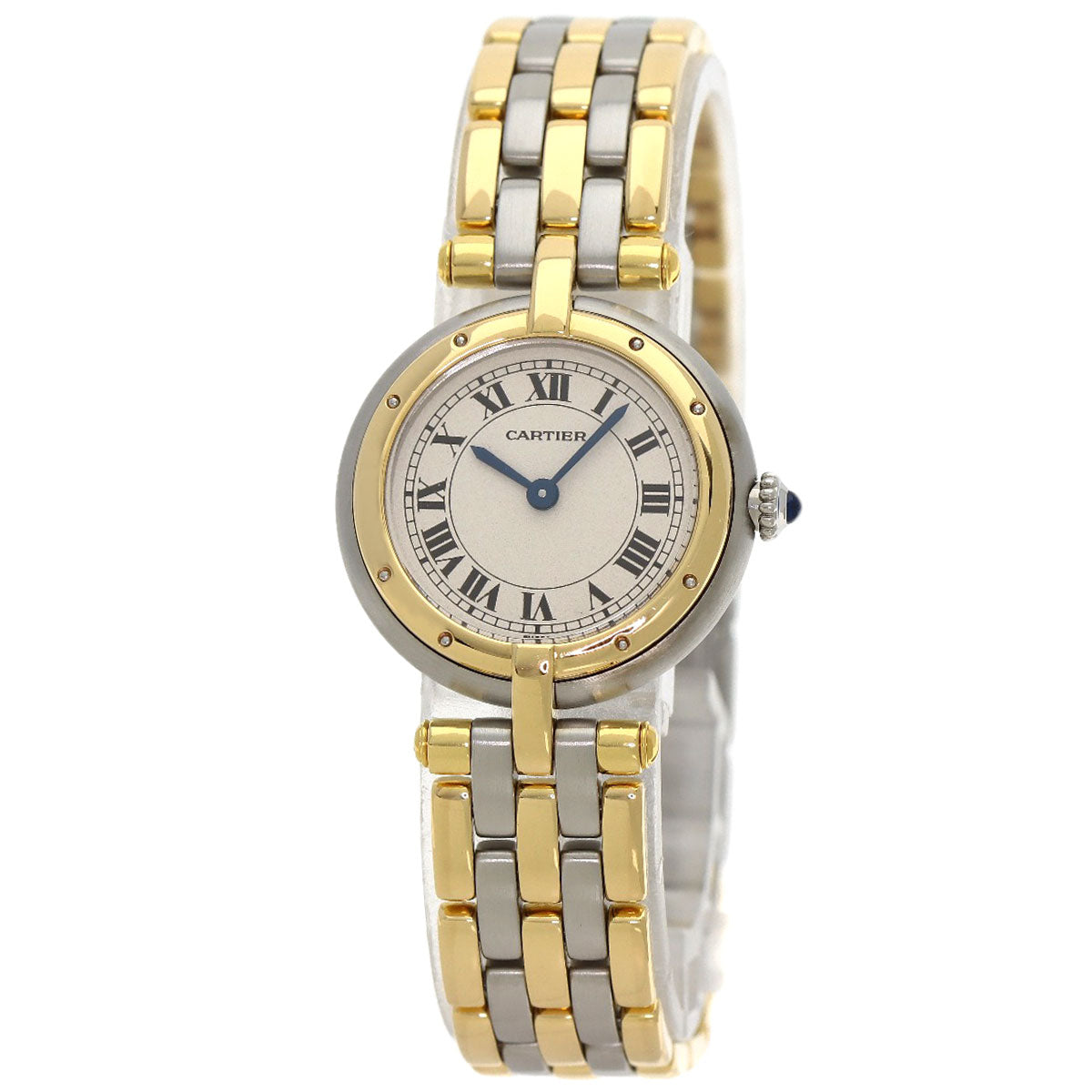 CARTIER PANTHERESM 3 row Watches W25030B8 Stainless Steel/SSxK18YG Ladies