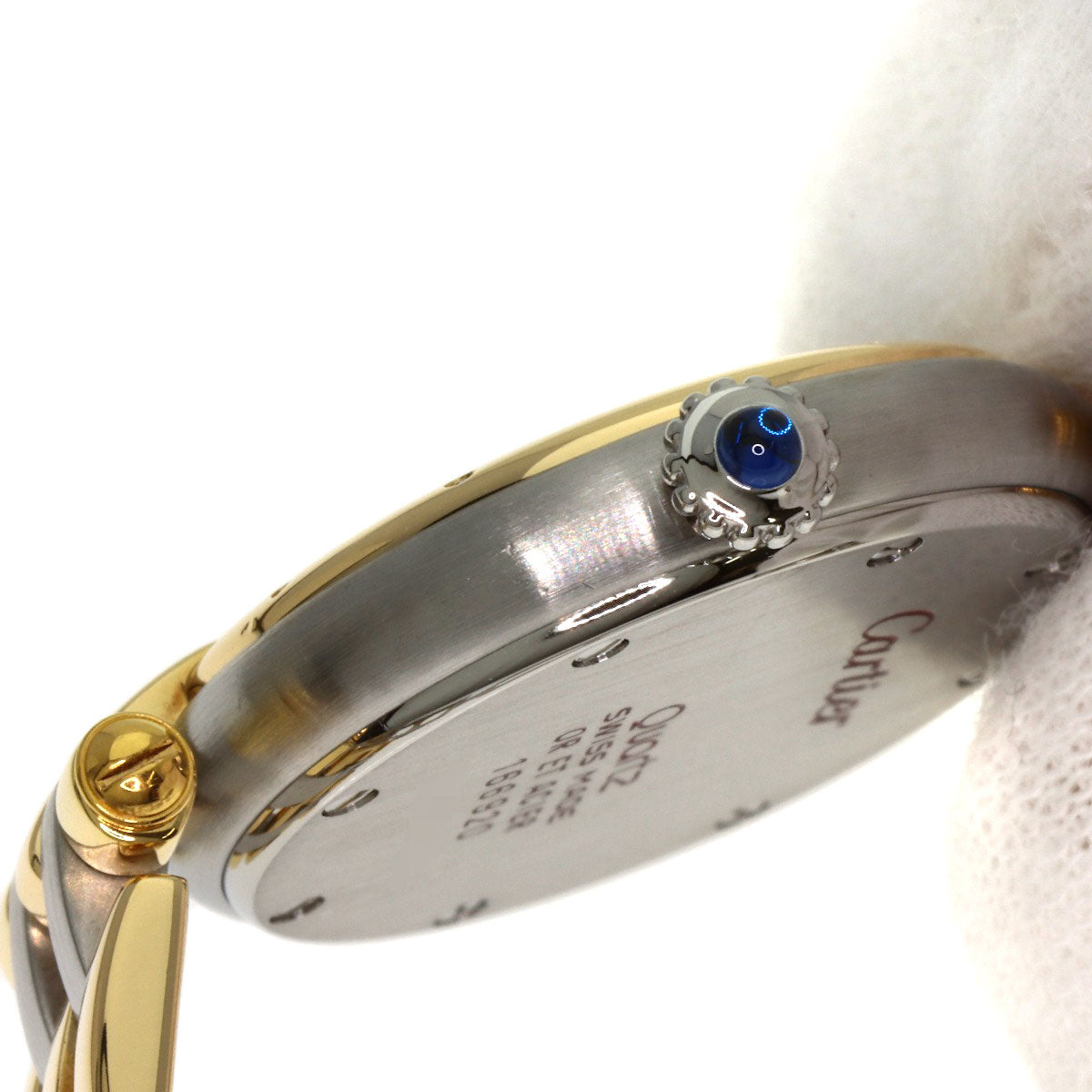 CARTIER PANTHERESM 3 row Watches W25030B8 Stainless Steel/SSxK18YG Ladies