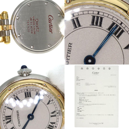 CARTIER PANTHERESM 3 row Watches W25030B8 Stainless Steel/SSxK18YG Ladies