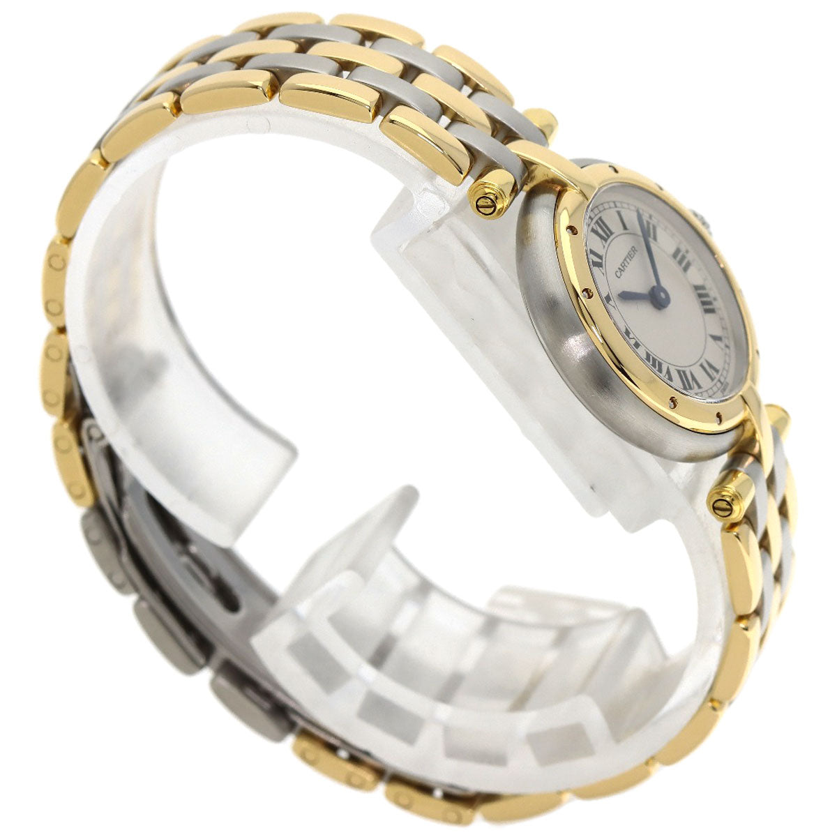 CARTIER PANTHERESM 3 row Watches W25030B8 Stainless Steel/SSxK18YG Ladies