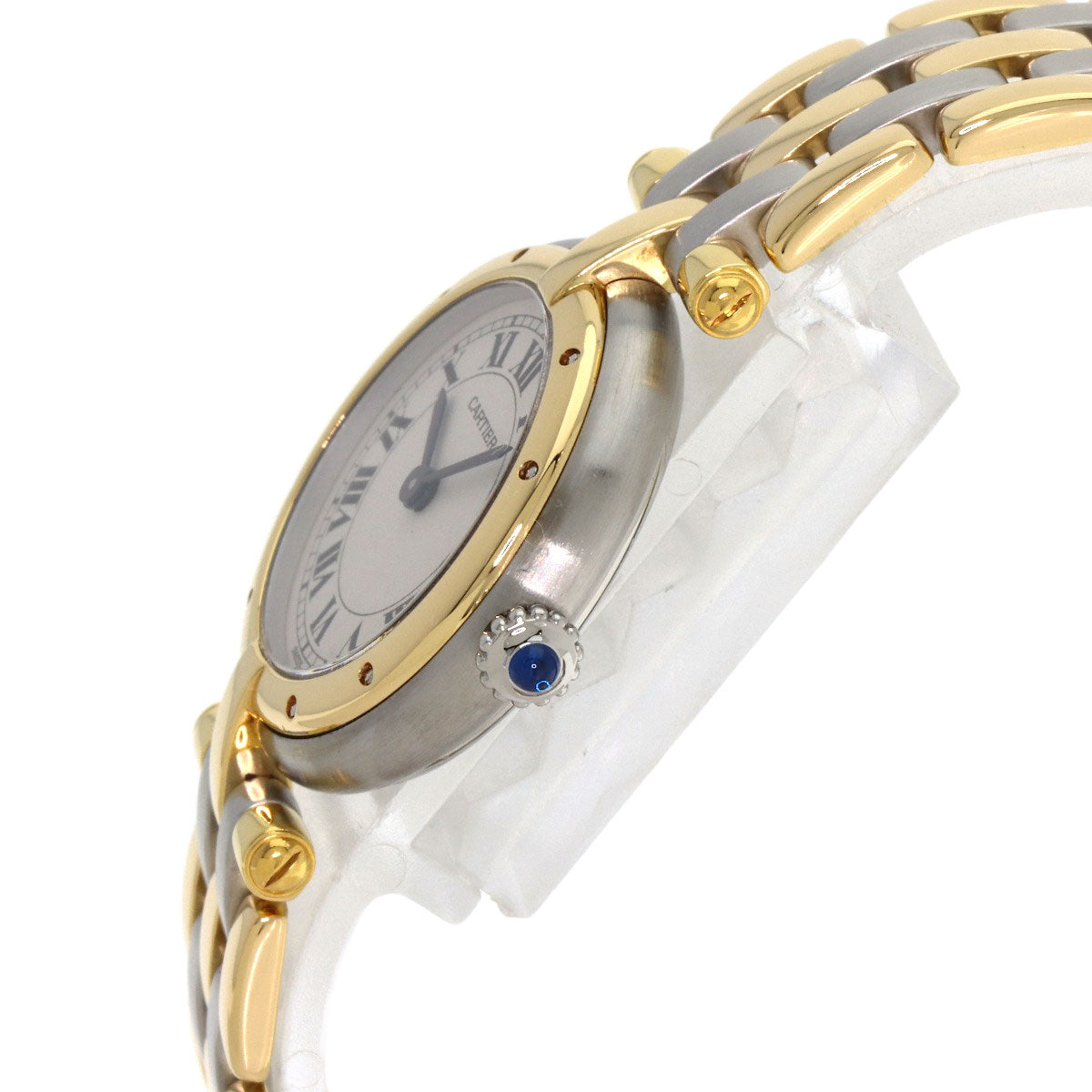 CARTIER PANTHERESM 3 row Watches W25030B8 Stainless Steel/SSxK18YG Ladies