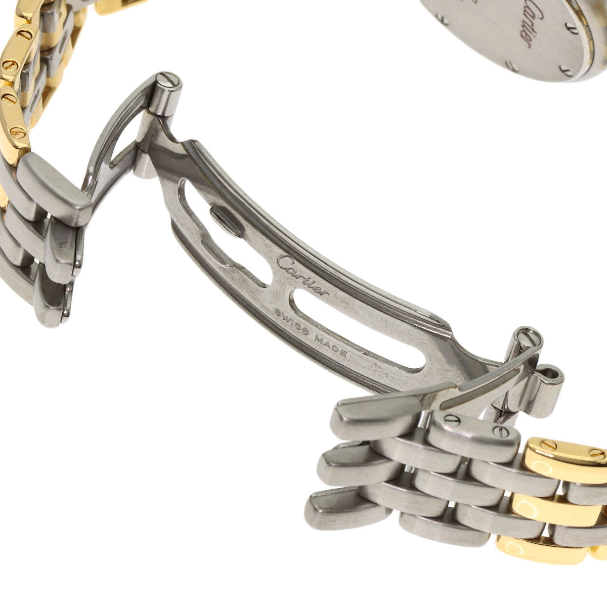 CARTIER PANTHERESM 3 row Watches W25030B8 Stainless Steel/SSxK18YG Ladies