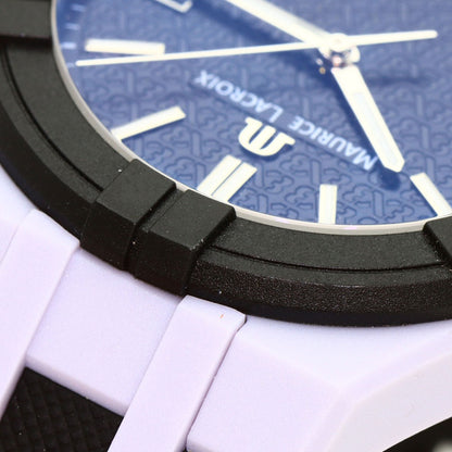 MAURICE LACROIX icon tide Watches AI2008-20YZO-200-0 Plastic/Rubber mens