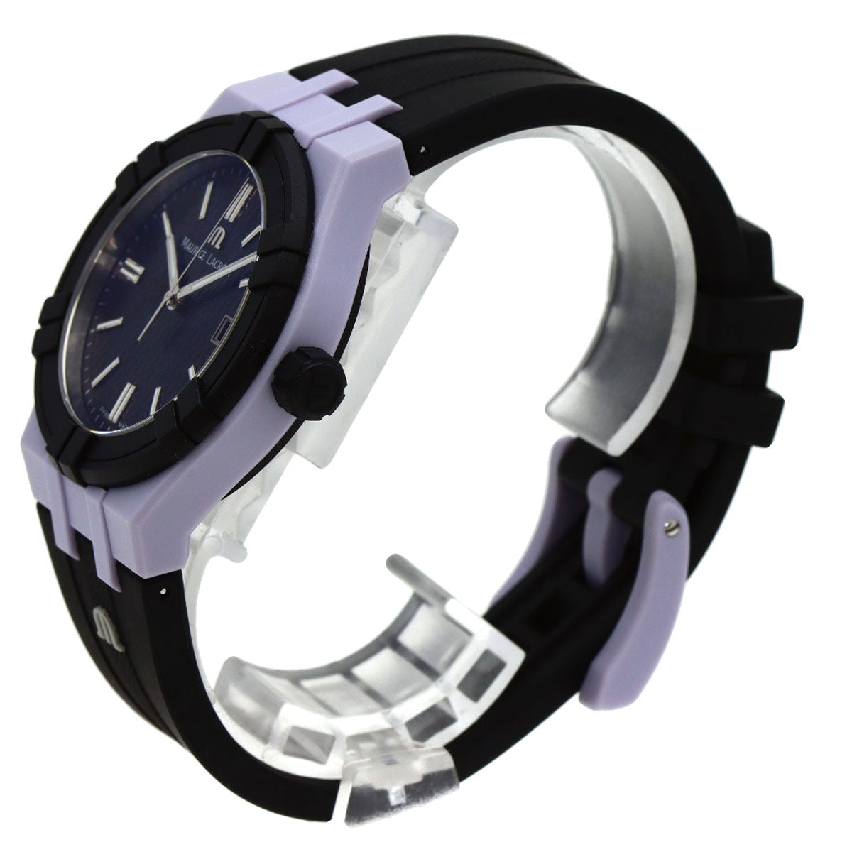 MAURICE LACROIX icon tide Watches AI2008-20YZO-200-0 Plastic/Rubber mens