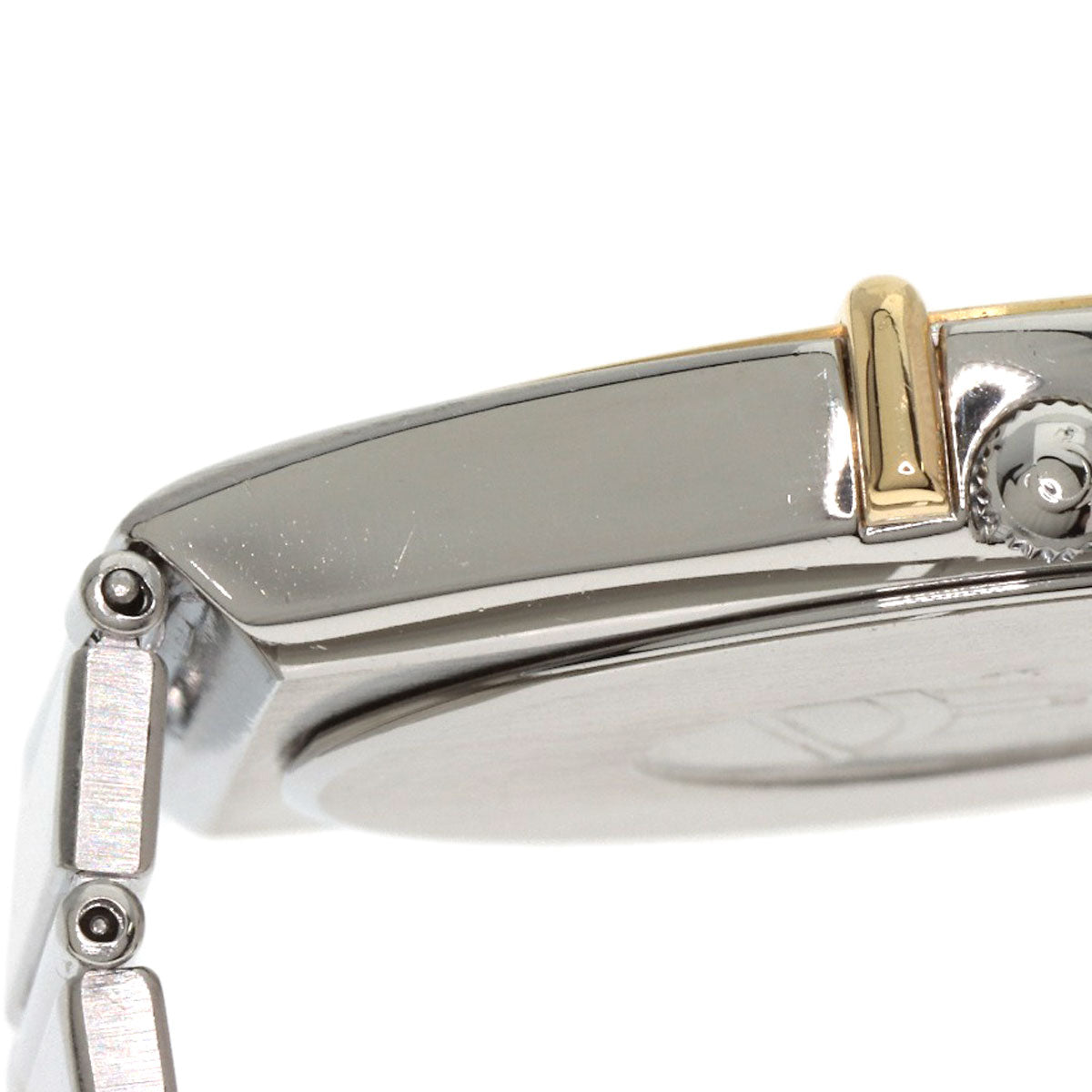 OMEGA Constellation flat bezel Watches Stainless Steel/SSxK18YG mens