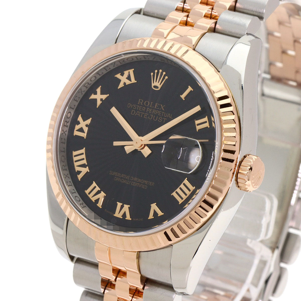 ROLEX Datejust Sunbeam Watches 116231 Stainless Steel/SSxK18PG mens