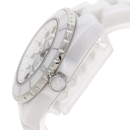 CHANEL J12 1.3 "White Ceramic Watches H0968 Ceramic/Ceramic Ladies