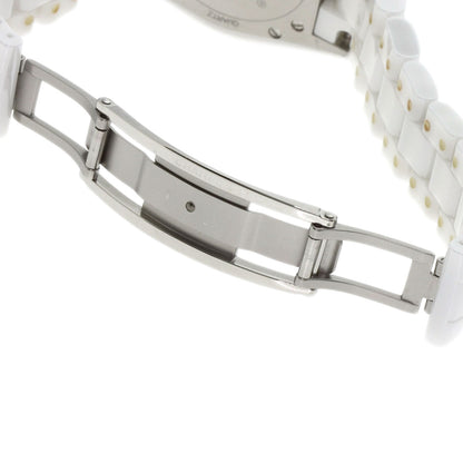CHANEL J12 1.3 "White Ceramic Watches H0968 Ceramic/Ceramic Ladies