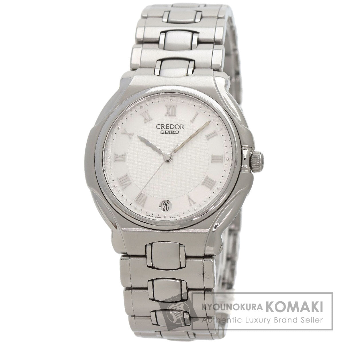 SEIKO CREDOR Ordinaire Watches 8J86-6A10 Stainless Steel/Stainless Steel mens