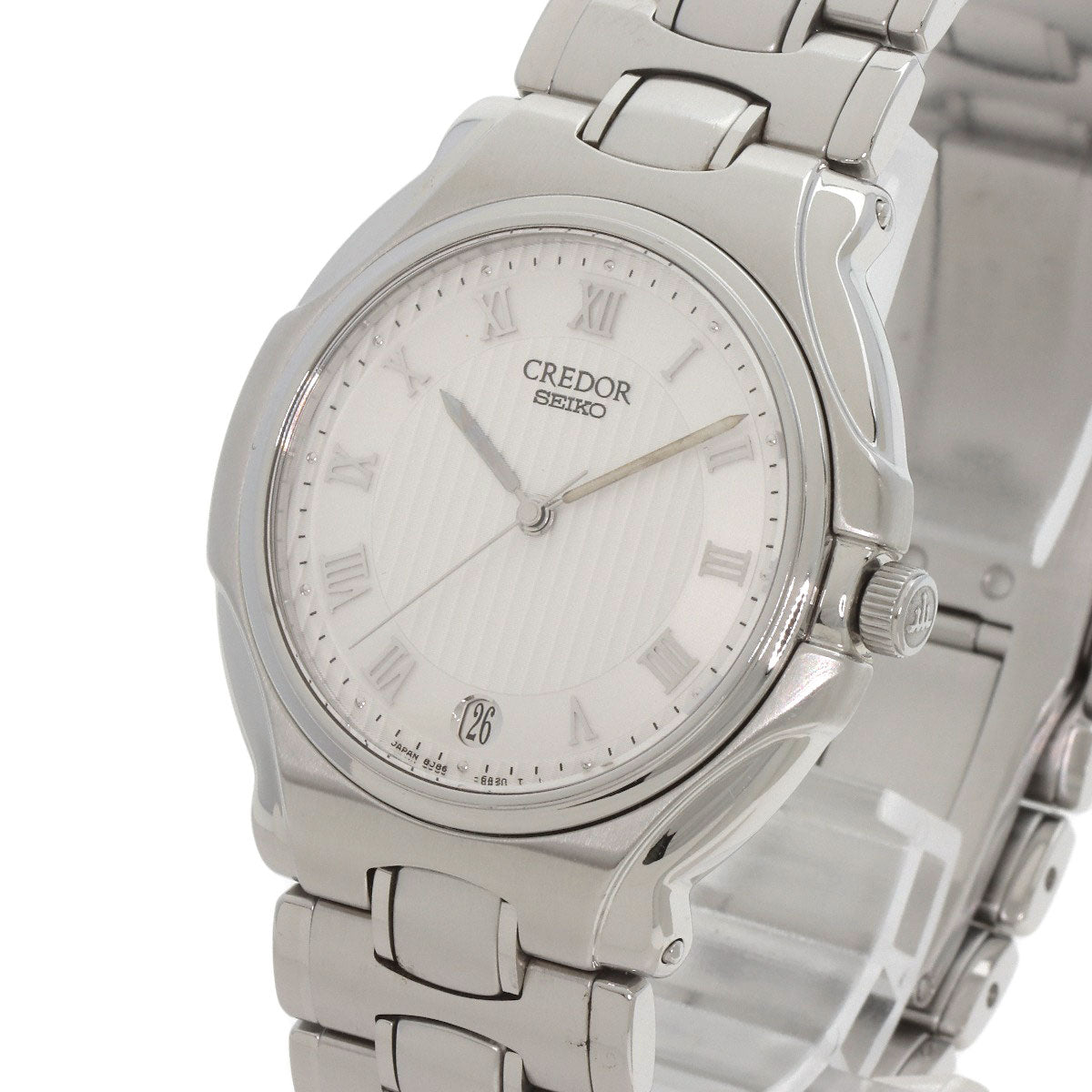 SEIKO CREDOR Ordinaire Watches 8J86-6A10 Stainless Steel/Stainless Steel mens