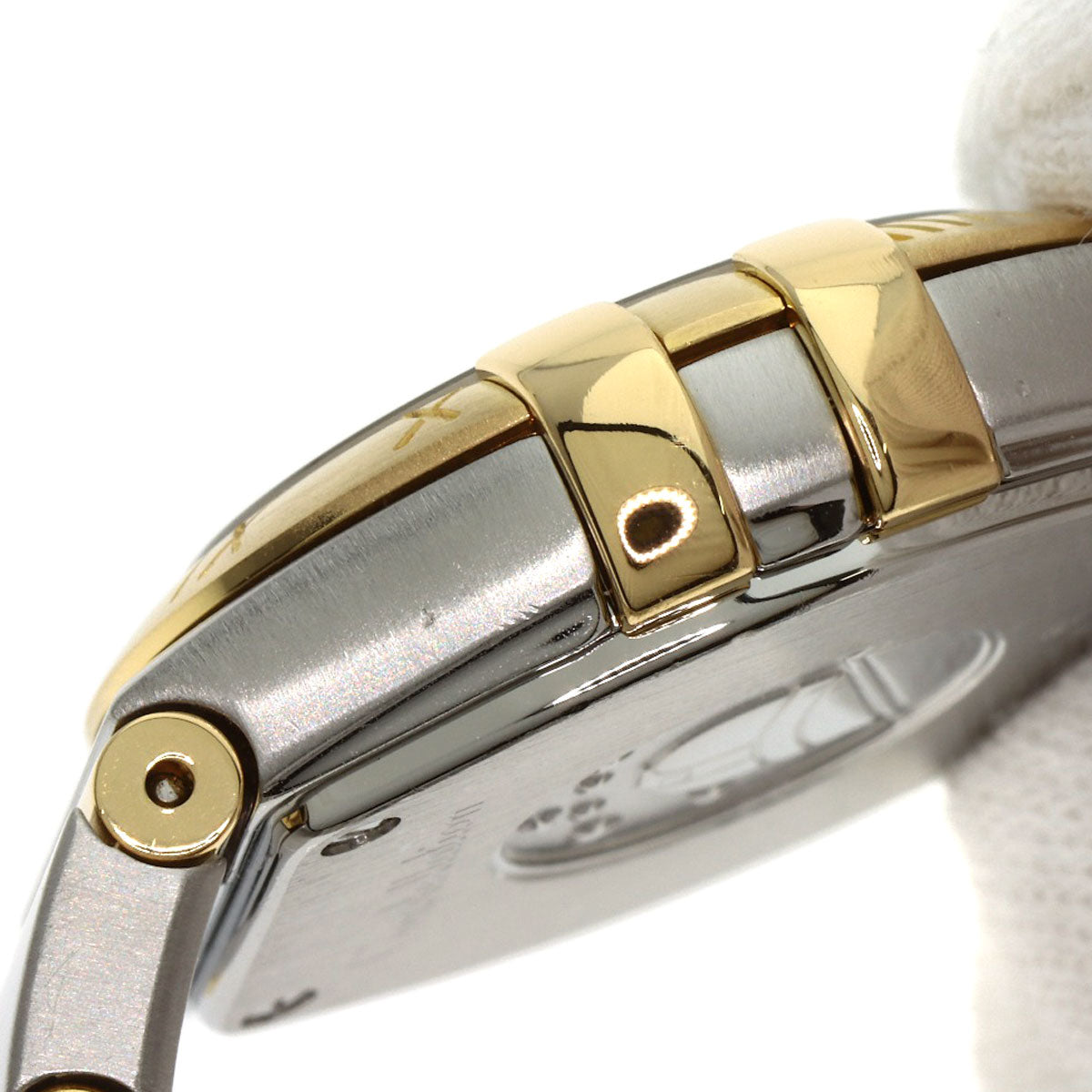 OMEGA Constellation 12P Diamond Watches 123.20.24.60.55.002 Stainless Steel/SSxK18YG Ladies