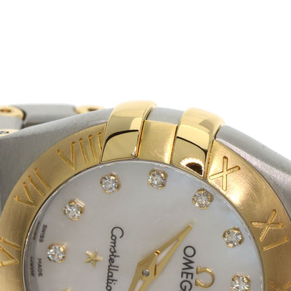 OMEGA Constellation 12P Diamond Watches 123.20.24.60.55.002 Stainless Steel/SSxK18YG Ladies