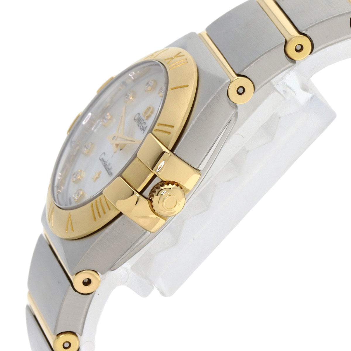 OMEGA Constellation 12P Diamond Watches 123.20.24.60.55.002 Stainless Steel/SSxK18YG Ladies