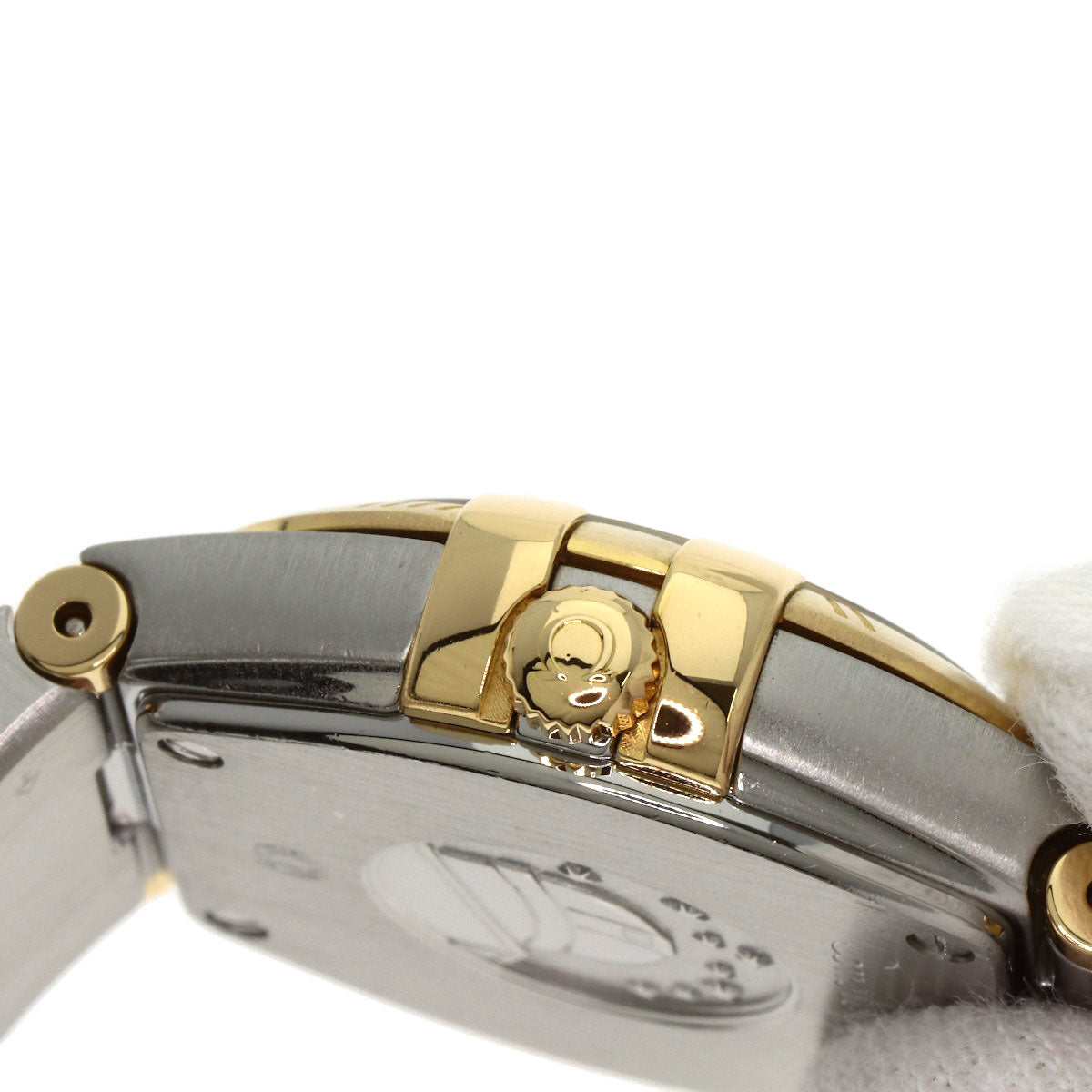 OMEGA Constellation 12P Diamond Watches 123.20.24.60.55.002 Stainless Steel/SSxK18YG Ladies