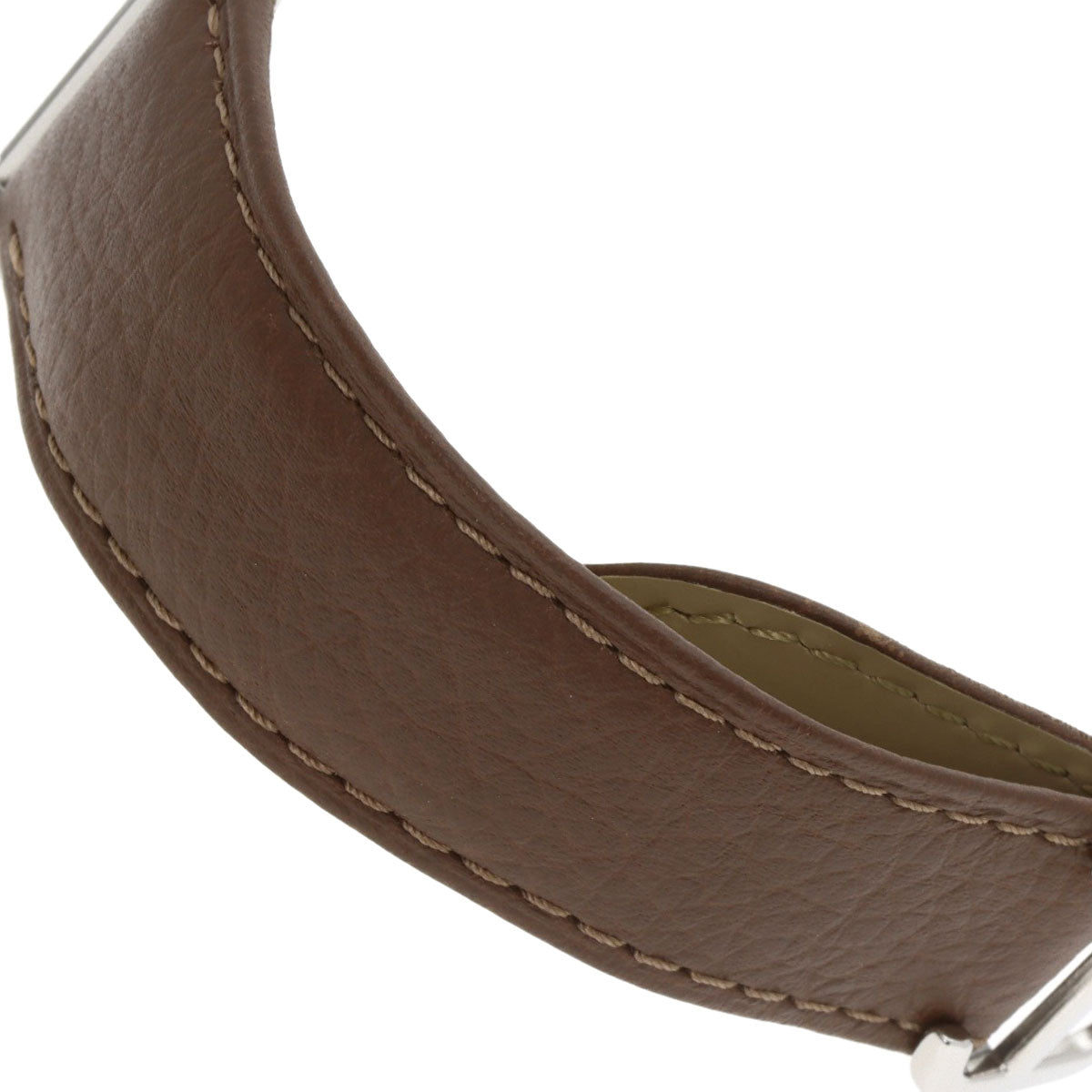 CARTIER Tank solo LM Watches WSTA0028 Stainless Steel/Leather mens