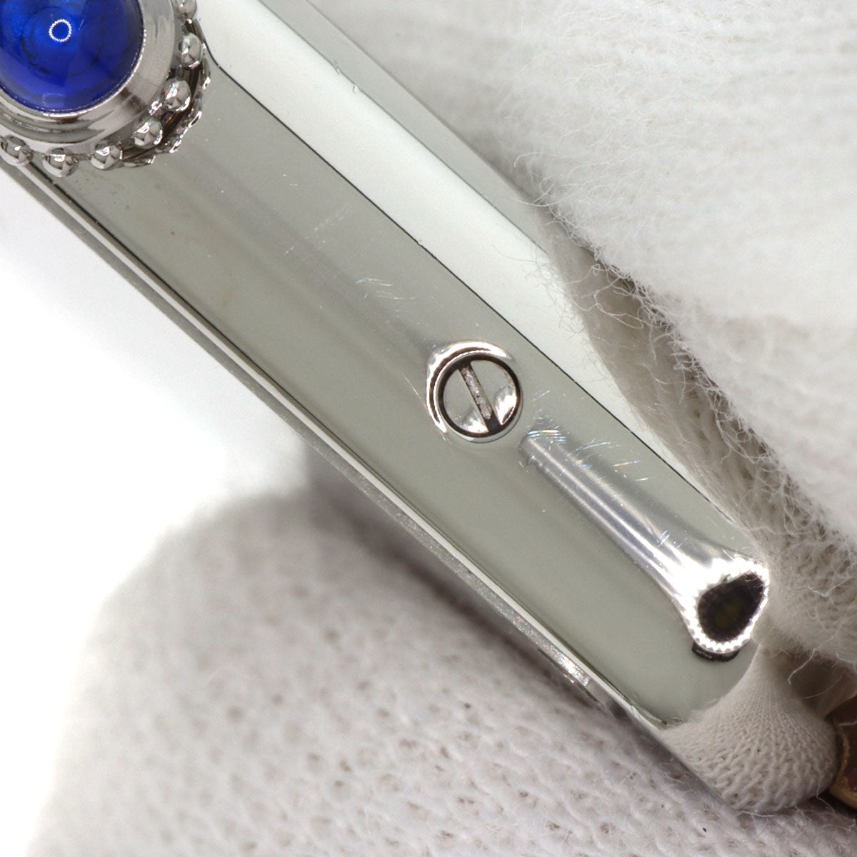 CARTIER Tank solo LM Watches WSTA0028 Stainless Steel/Leather mens